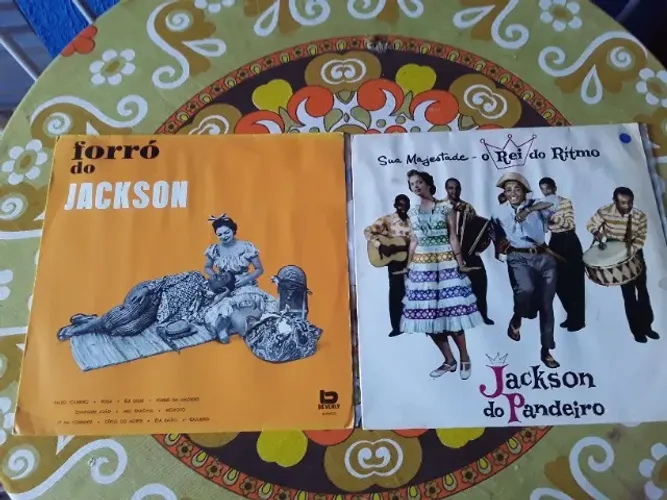 Lp disco de Vinil, Jackson do Pandeiro, lote com 2 discos, leia a descrição