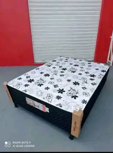 Cama box casal nova