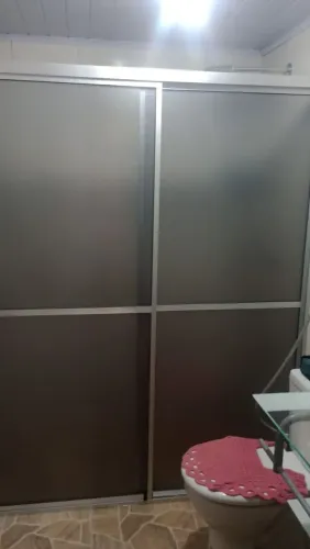 Box de banheiro acrílico monocril cristal 