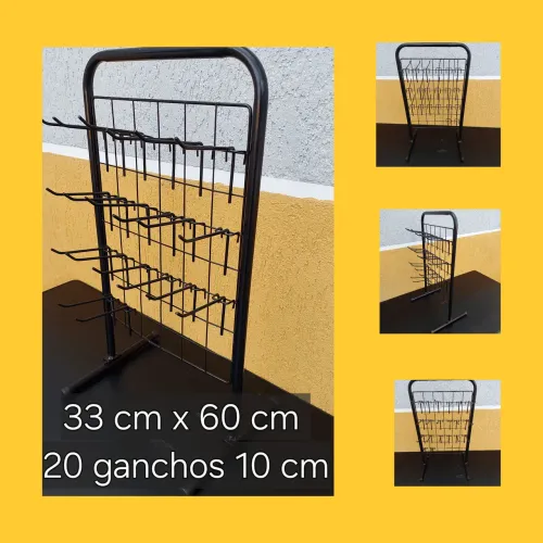 Biombo expositor de balcão 