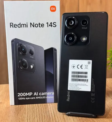 Celular Redmi Note 14S 256Gb/8Ram Câmera de 200MP Tela Amoled Entregamos Goiânia e Região 