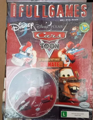 Revista Fullgames Ano 1 Nº 4 + Jogo Carros ( Lacrada )