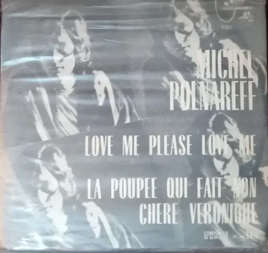 Disco de 1967 do francês Michel Polnareff - Love Me Please Love Me - Mocanbo - Raro