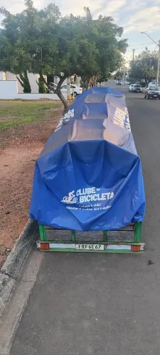 Carreta Reboque Tipo Fazendinha com Arcos para a Lona.Ano 2021