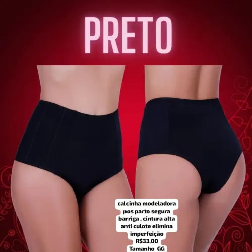 Calcinha Modeladora Pós-Parto  GG
