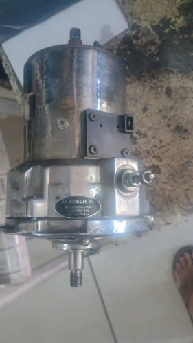 ALTERNADOR BOSCH CROMADO DO FUSCA BRASÍLIA OPALA 