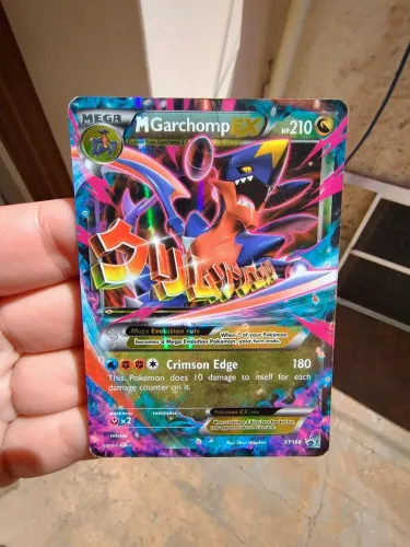 Carta Pokémon Mega Garchomp EX Original