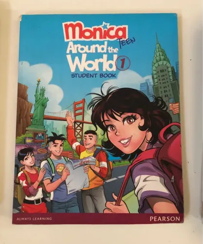 Livro Monica Around the world 1
