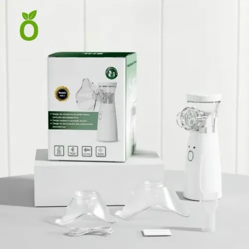 Inalador Portátil Silencioso - Prático e Compacto - NOVO
