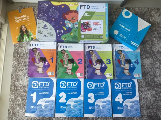 Livro Kit Sistema FTD de ensino 5o Ano