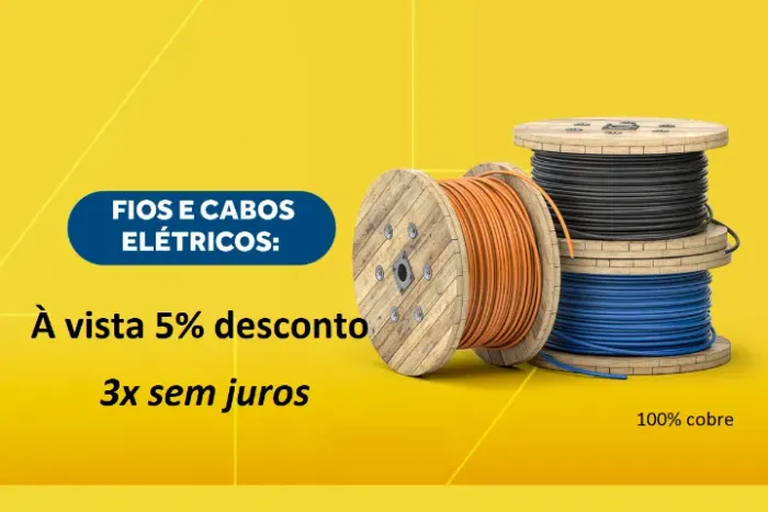FIO 10MM ROLO 10O METROS  100% DE COBRE , NAO TEM ALUMINIO MISTURADO