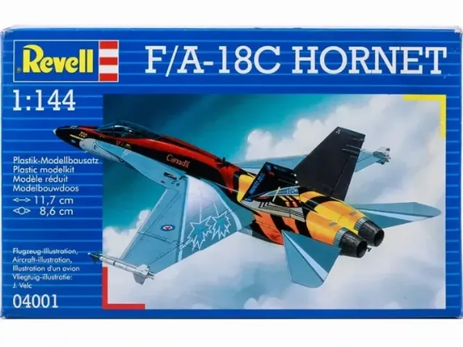 AVIÃO F/A-18 C HORNET [Revell] 1:144 - Plastimodelismo [novo]