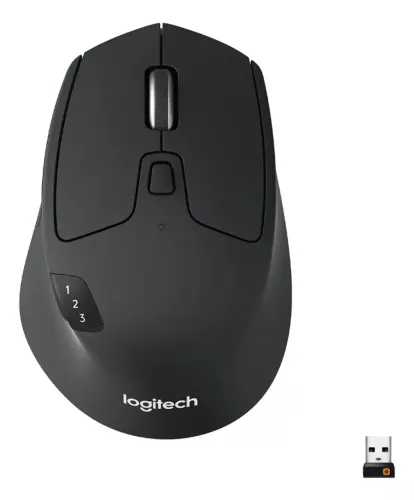 Mouse sem fio Logitech M720 Triathlon Multi dispositivos Profissional - até 3 pareamentos