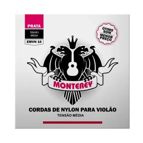 Corda Monterey P/ Violão Náilon EMVN10 Tensão Média - EC0382