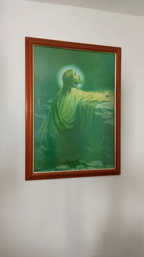 Quadro Jesus orando no Getsêmani