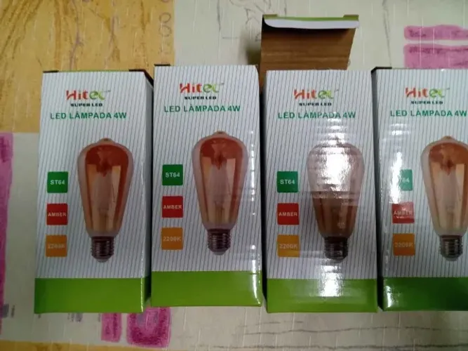 LÂMPADA LED NOVA, NA CAIXA