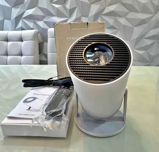 Projetor 150 polegadas Xbox Wifi Bluetooth Hy300