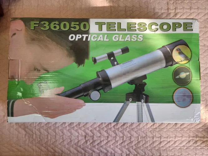 Telescópio F36050 com Lente Óptica