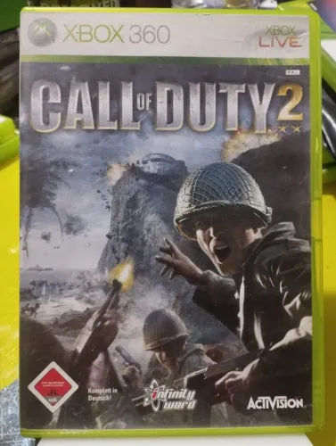 Call of duty 2 Xbox 360 Europeu leia a descrição