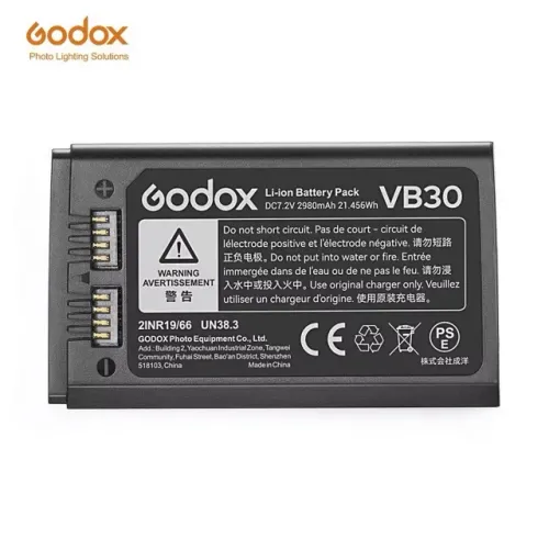 Bateria P/flash Godox Vb30 P/godox V1 Pro/v1/v860lll
