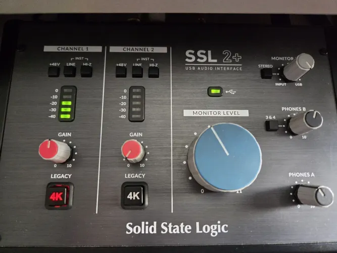 INTERFACE DE AUDIO SSL 2+