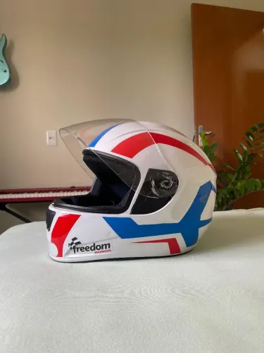 Capacete Honda Branco (Novo)