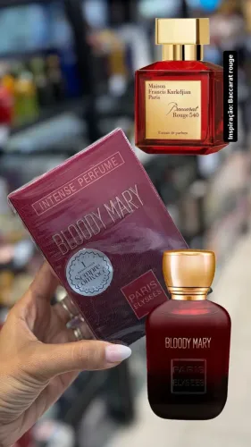 Perfume feminino Francês inspirado no Baccarat Rouge