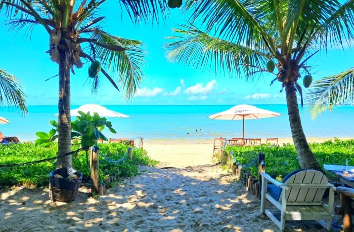 150M. Da Praia Taperapuã!  ? 