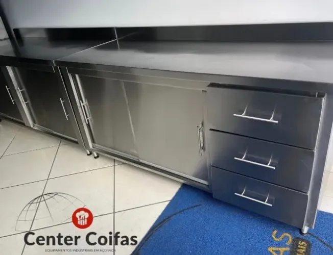 GABINETES DE AÇO INOX SOB MEDIDA DIRETO DA FABRICA