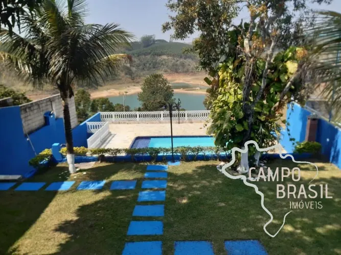 CHÁCARA 4.000M² BEIRA DE REPRESA EM SANTA BRANCA - SP !