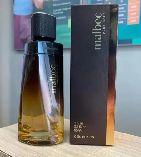 Malbec Pure Gold masculino 100 ml, o boticário