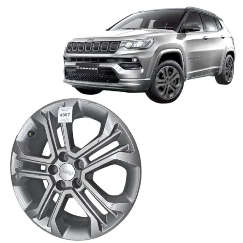 Roda Aro 18 Jeep Compass 5x110 2022 /2024 etq4887