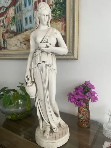 Estátua de gesso