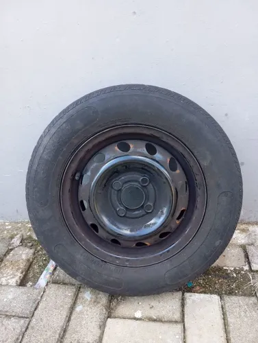 Roda + pneus aro 13