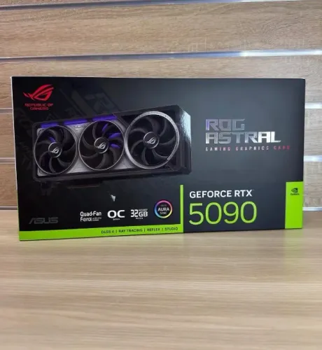 Placa de Vídeo Nvidia Rog Astral RTX 5090 Lacrada com Nota