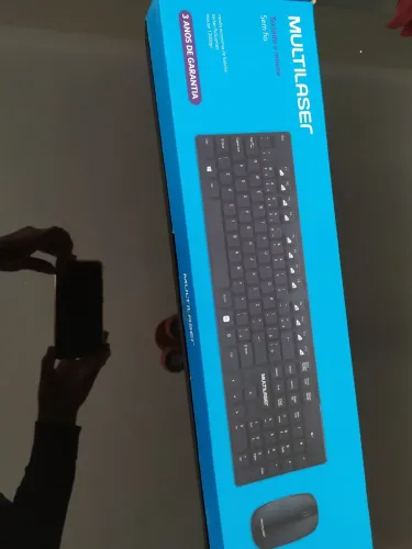 Teclado sem fio Multilaser 