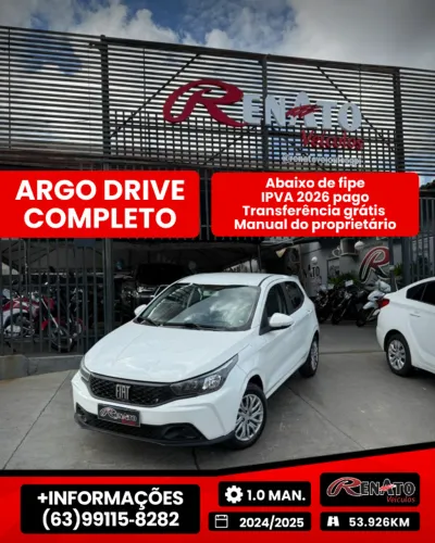 Fiat Argo Drive 1.0 6V Flex 2025