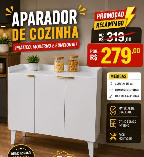 Aparador balcão de Cozinha
