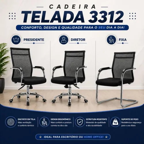 CADEIRA TELADA