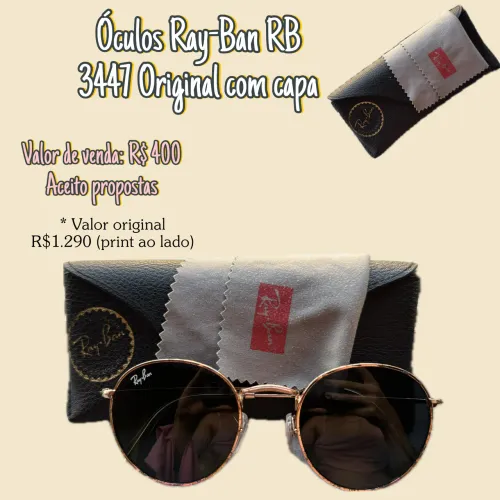 Óculos Ray-Ban RB 3447 Original