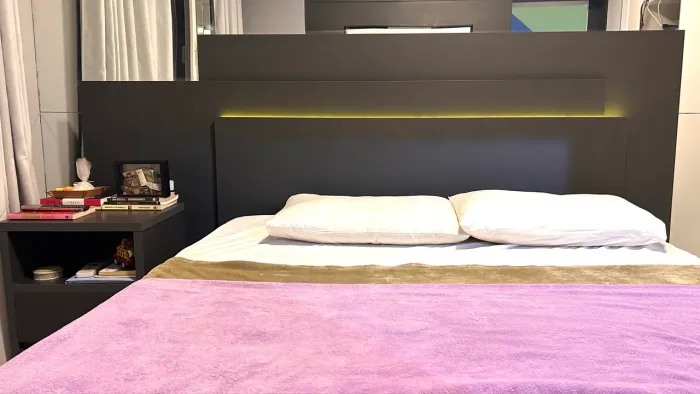 Cabeceira MDF | Quarto Casal | Cabeceira LED
