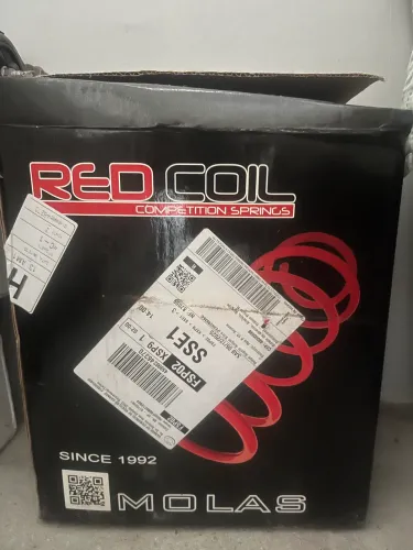 VENDO KIT MOLAS ESPORTIVAS RED COIL PARA NEW FIESTA