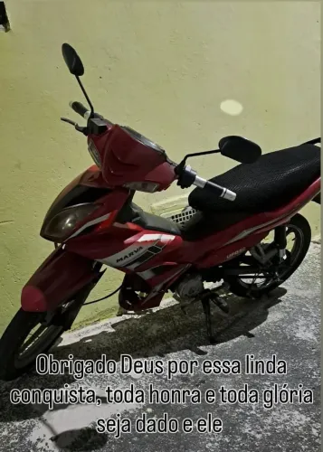 Moto marva 70cc terceiro dono, pneus novos bateria nova, revisão feita na elétrica e motor