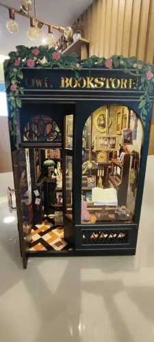 Book Nook Livraria, MONTADO, pronto para decorar!