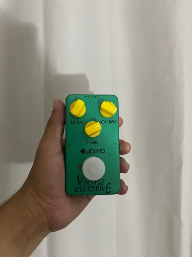 Pedal de guitarra vintage Overdrive