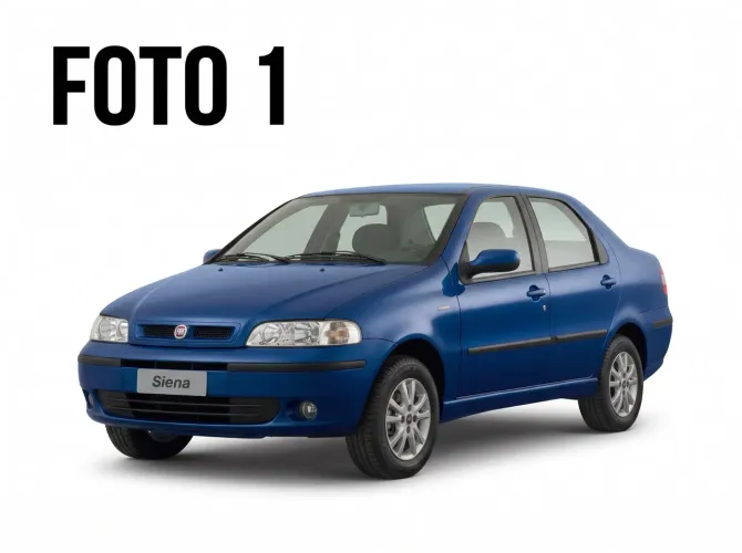 Fiat Siena ELX 1.5 MPI 4P (álcool) 2002