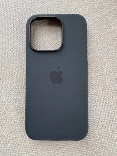 Case Silicone Magsafe Capa Apple iPhone 15 Pro Preto