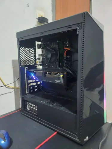 PC GAMER I3 10105F RX 5600XT asus tuf 6GB 