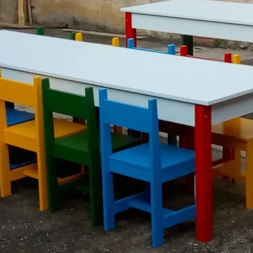 Mesa Infantil Escolar Refeitorio Europa