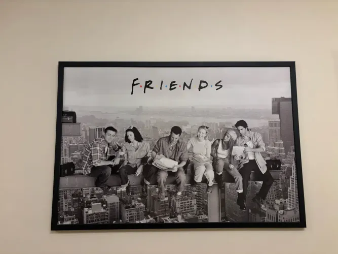 Quadro decorativo série Friends